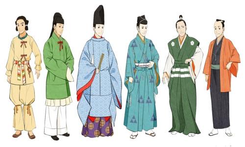 中国、日本、越南古代男子服装的差异 服饰文化一窥究竟